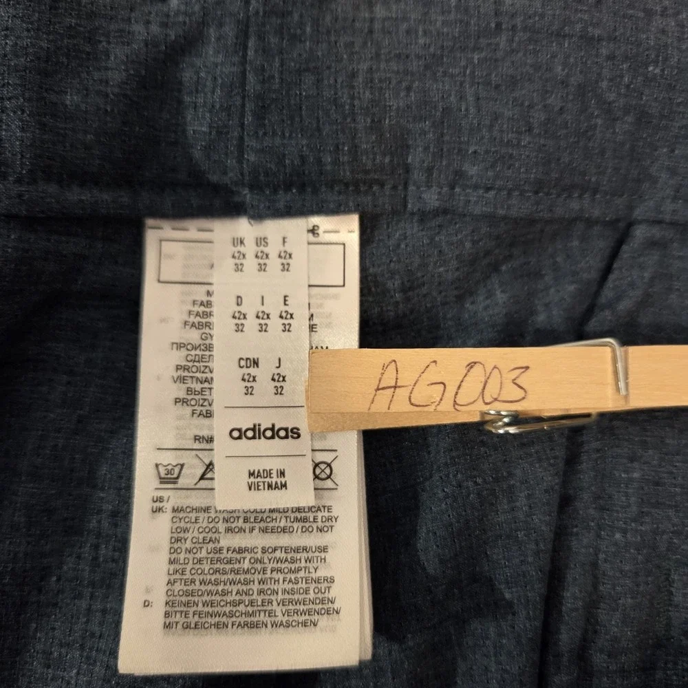 Adidas Ultimate365 Tour Extreme Heat Golf Pants Mens 42 x‎ 28 Turquiose Dadcore